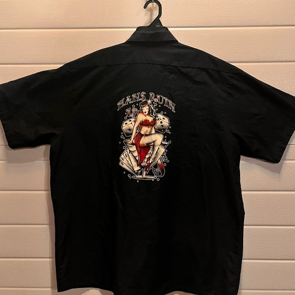 Red Kap / Lucky 13 - Mens XXL - Button up Shirt - Picture 1 of 8